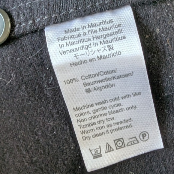 Wallace & Barnes J Crew Black Chamois Thick Soft Workwear Utility Shirt  Mens XS - Picture 4 of 8